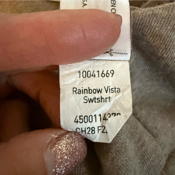 Ariat Women's Rainbow Vista Print Reversible Oversized Sweatshirt Southwestern M - Picture 13 of 13